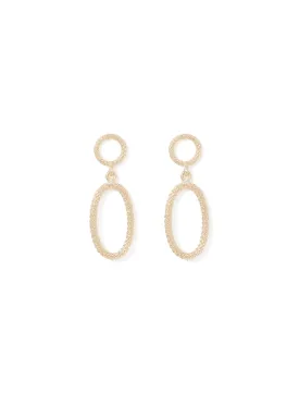 Felicity Fine Texture Drop Earrings