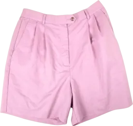 00's Pink Pastel High Waist Golf Shorts by Izod