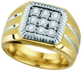 1/5 CTW Diamond Ring in 10KT Yellow Gold