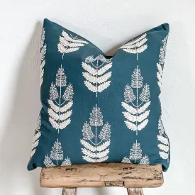 20” Textured Fern Pillow