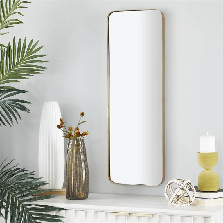 61495 Mirror in Metal/Gold