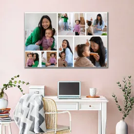 7 Mix Collage Photo Prints Wall Art