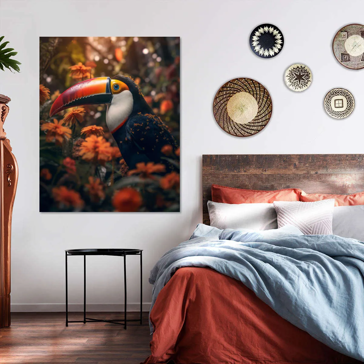 A Colorful Toucan Wall Art