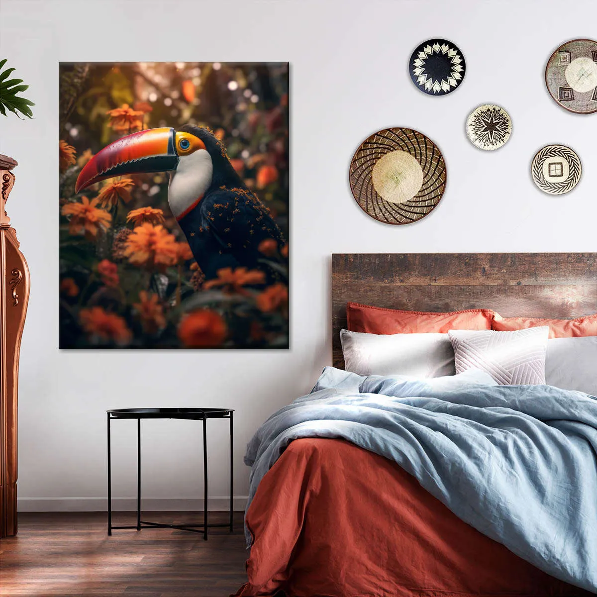 A Colorful Toucan Wall Art