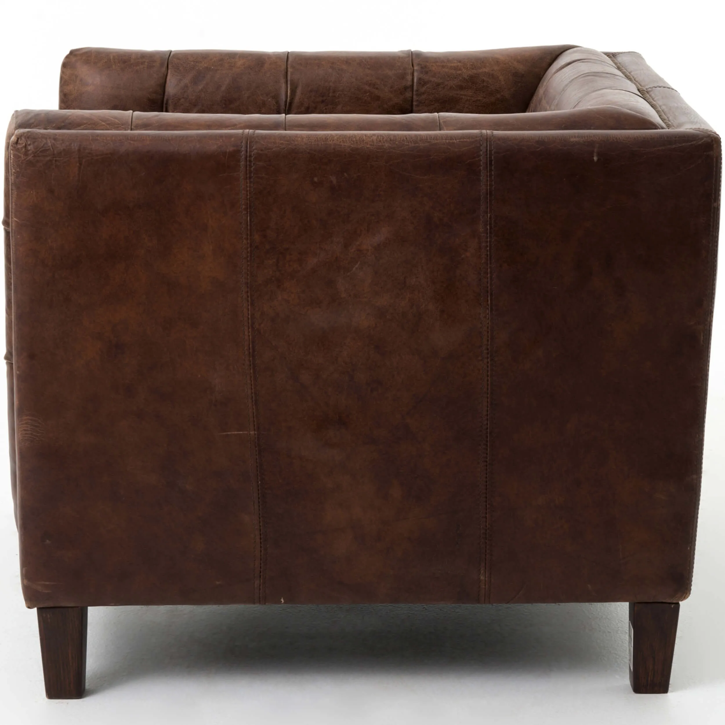 Abbott Club Leather Chair, Cigar