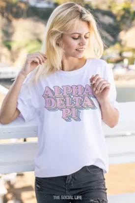 Alpha Delta Pi Retro Tee