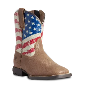 Ariat Children's American Flag Stars &Stripes Leather Boots 10038375