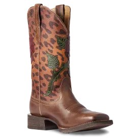 Ariat Ladies Circuit Rosa Cedar & Leopard Print Boots 10038278