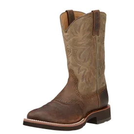 Ariat Men's Heritage Crepe Boot - Earth/Brown Bomber