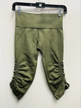 Athletic Capris By Lululemon In Green, Size: S