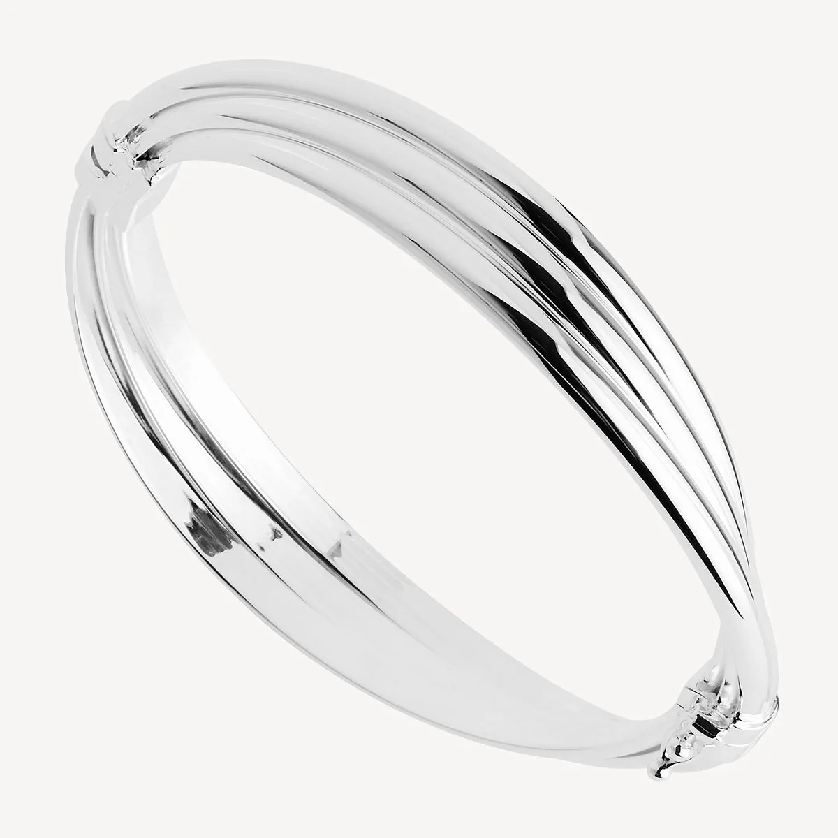 Awaken Silver Bangle