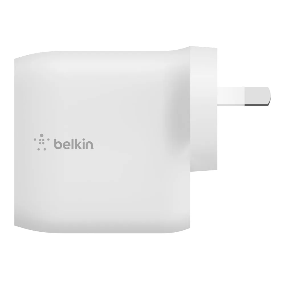 Belkin Dual USB-C Power Delivery Wall Charger 40W-White