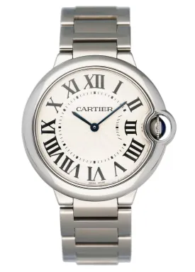 Cartier Ballon Bleu W69011Z4 Stainless Steel Watch