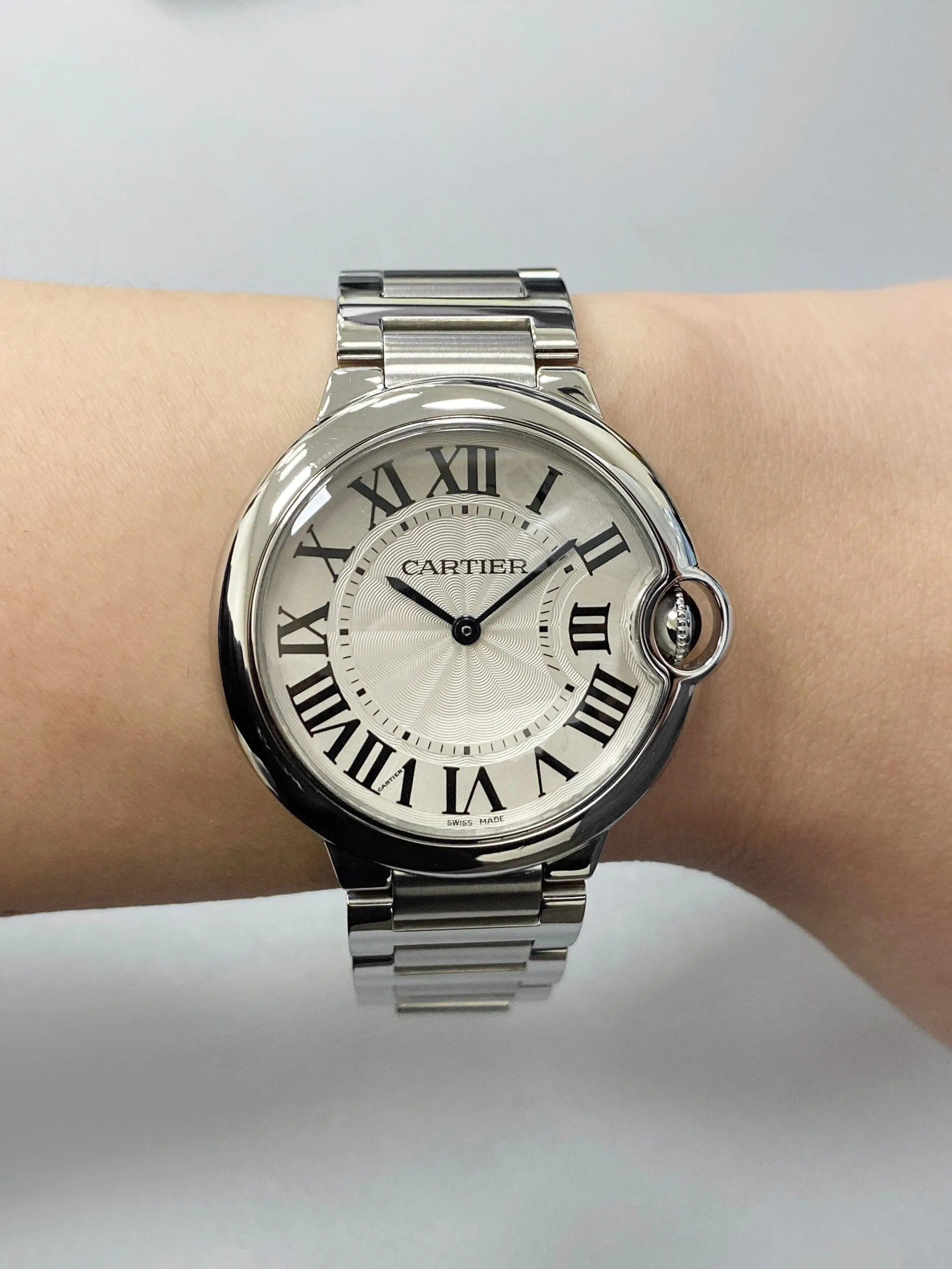 Cartier Ballon Bleu W69011Z4 Stainless Steel Watch