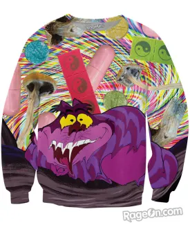 Cheshire Cat Crewneck Sweatshirt