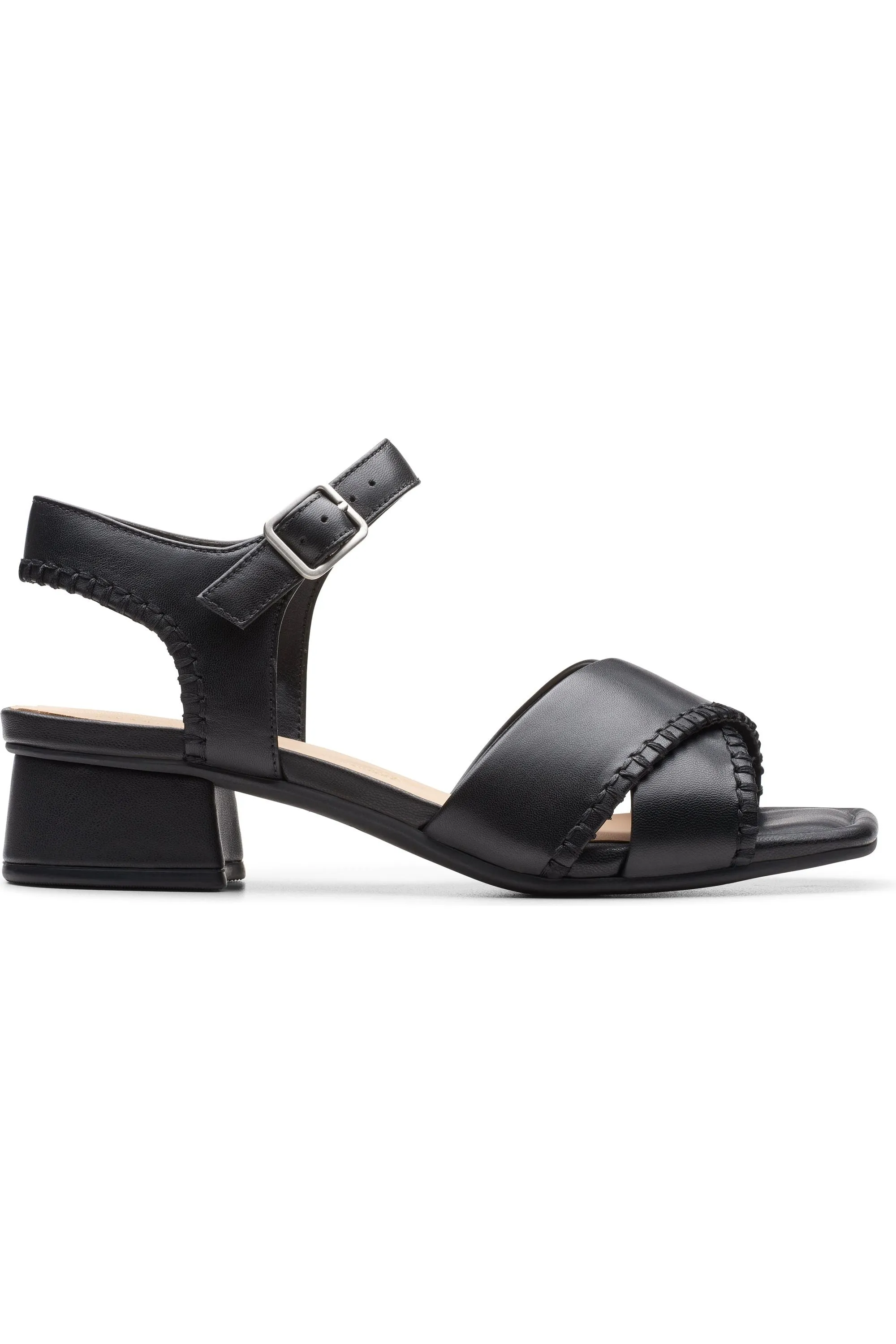 Clarks Serina35 Cross in black leather