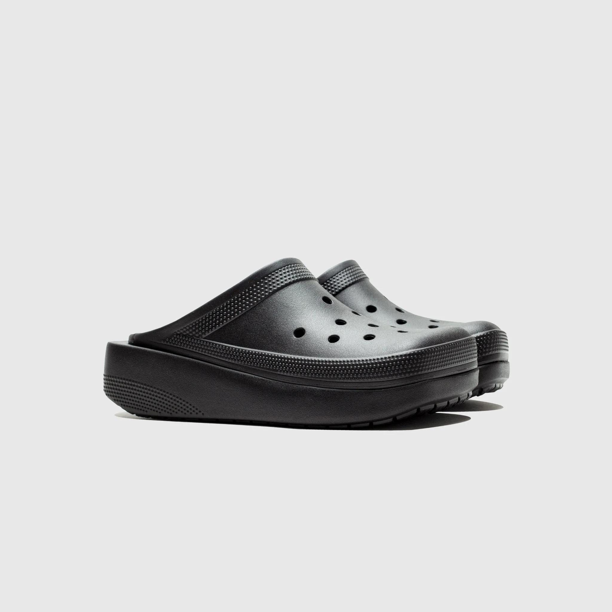 CLASSIC BLUNT TOE CLOG "BLACK"