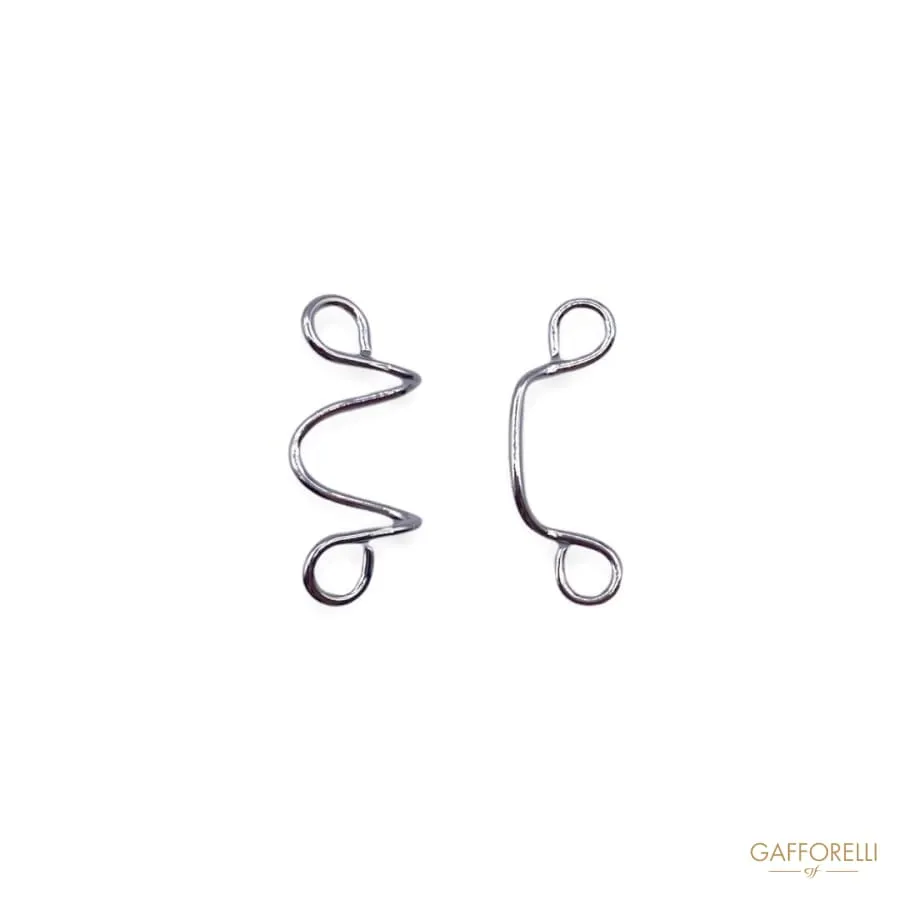 Classic Hook in Silver Colored Metal 2016 - Gafforelli Srl