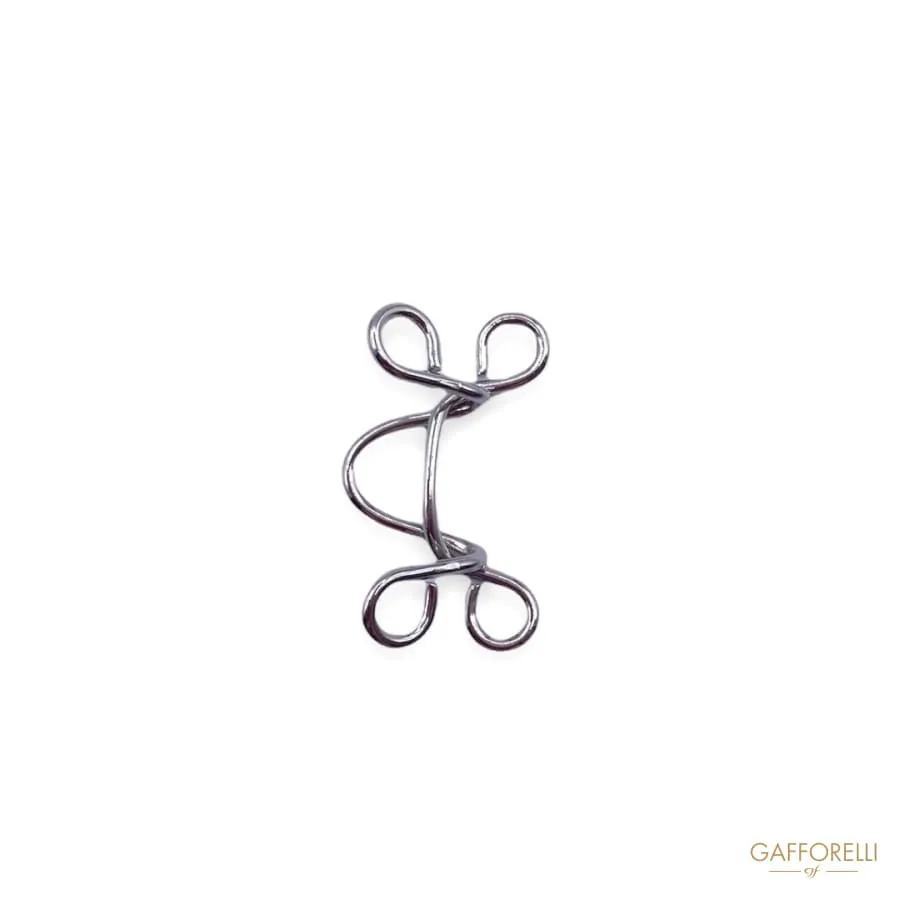 Classic Hook in Silver Colored Metal 2016 - Gafforelli Srl