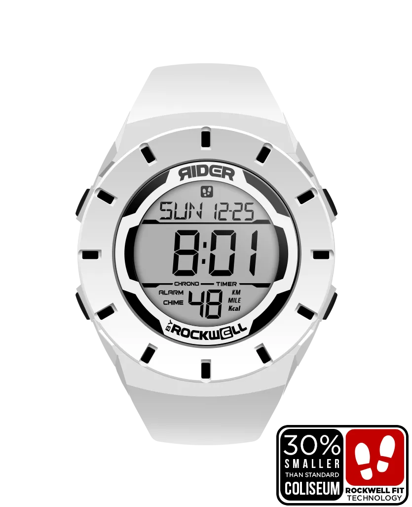 Coliseum Fit™ Forum (White/Black) Watch