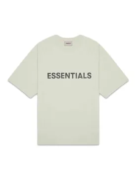 Fear Of God Essentials 3D Silicon Applique Boxy T-Shirt Sage