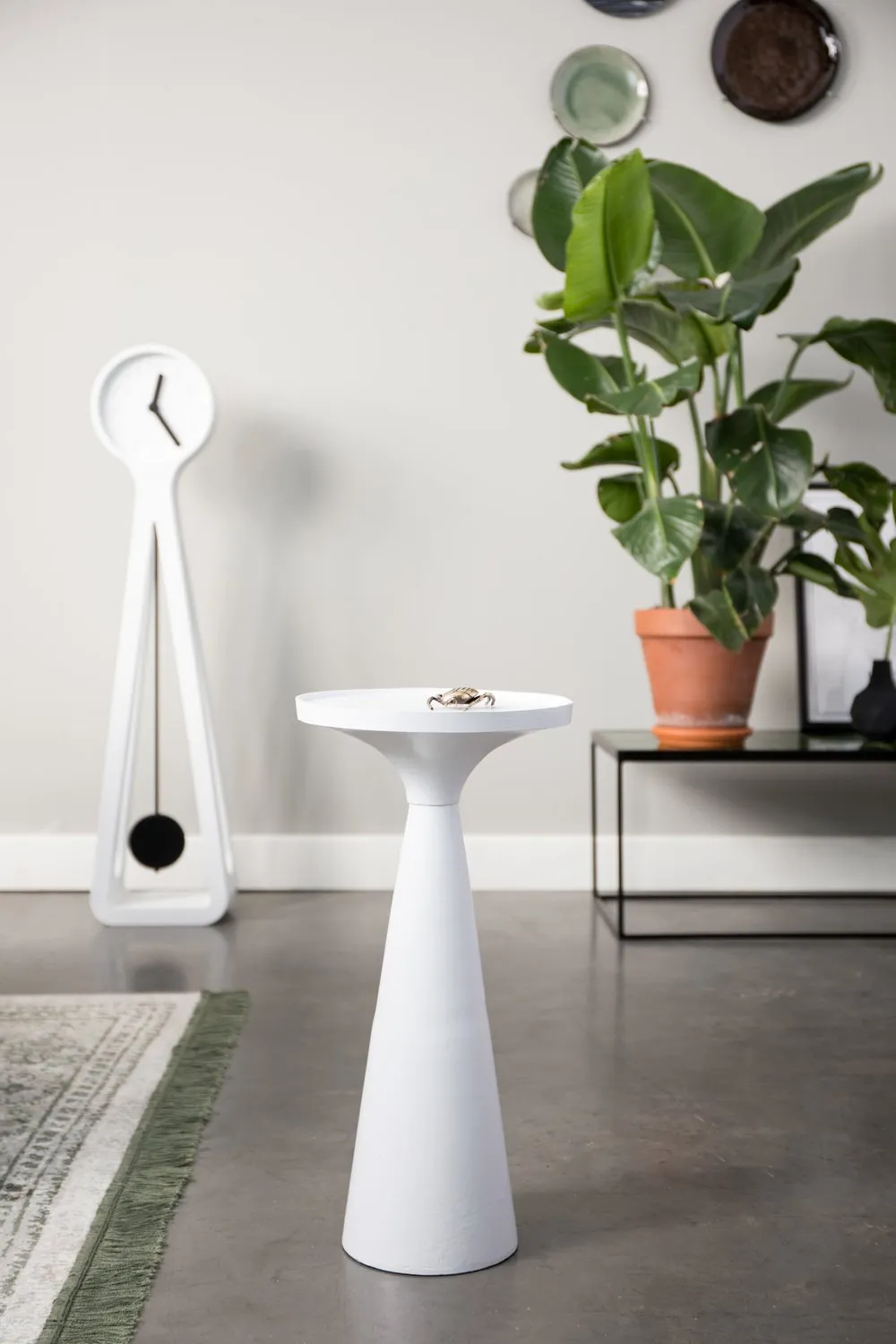 Floss White Side Table