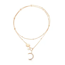 Gold 2-Way Necklace - Stellar