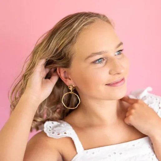 Gold Hoop Earrings