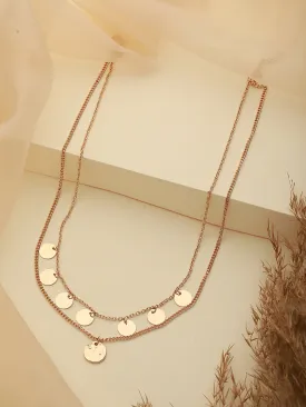 Gold-Plated Layered Necklace