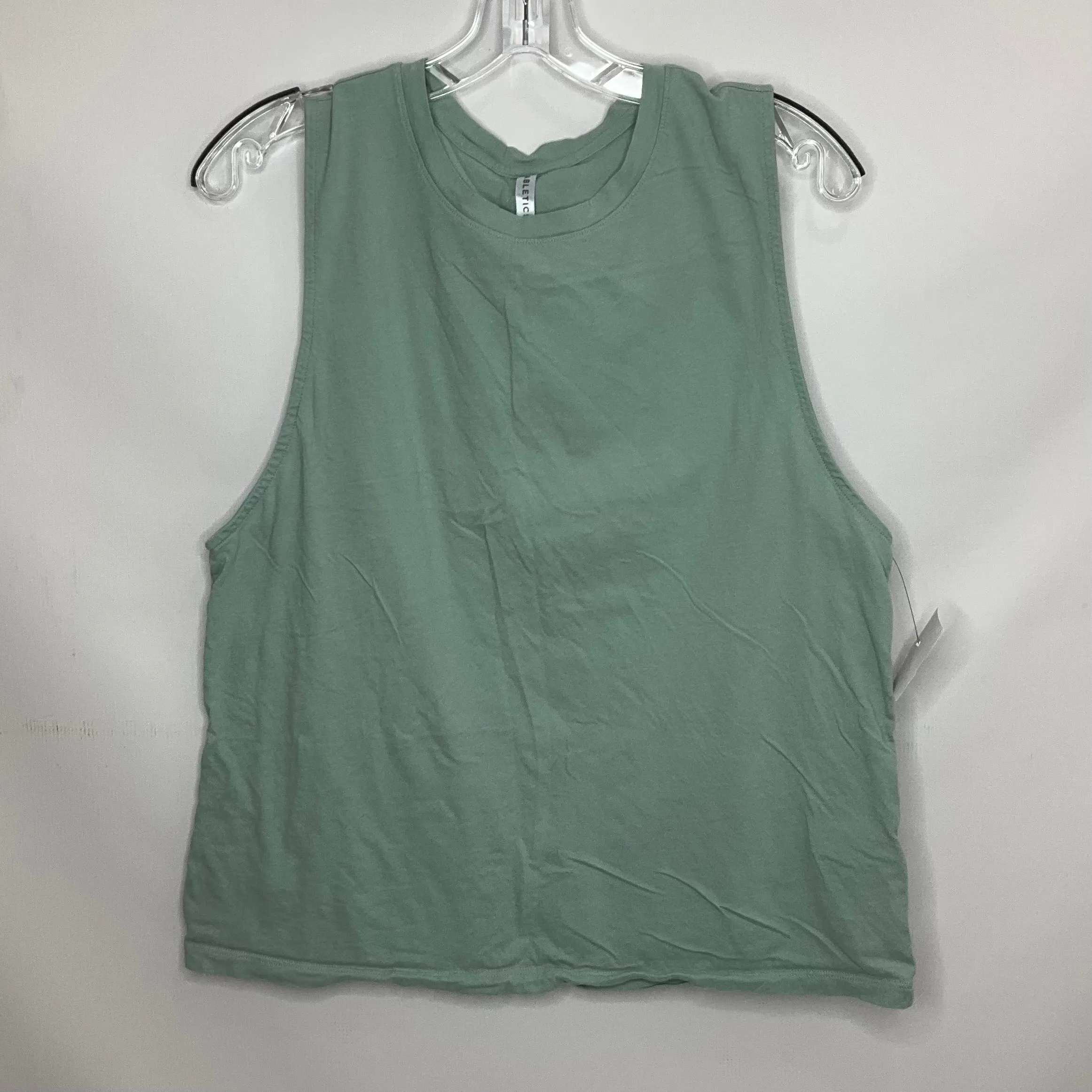 Green Athletic Tank Top Fabletics, Size M