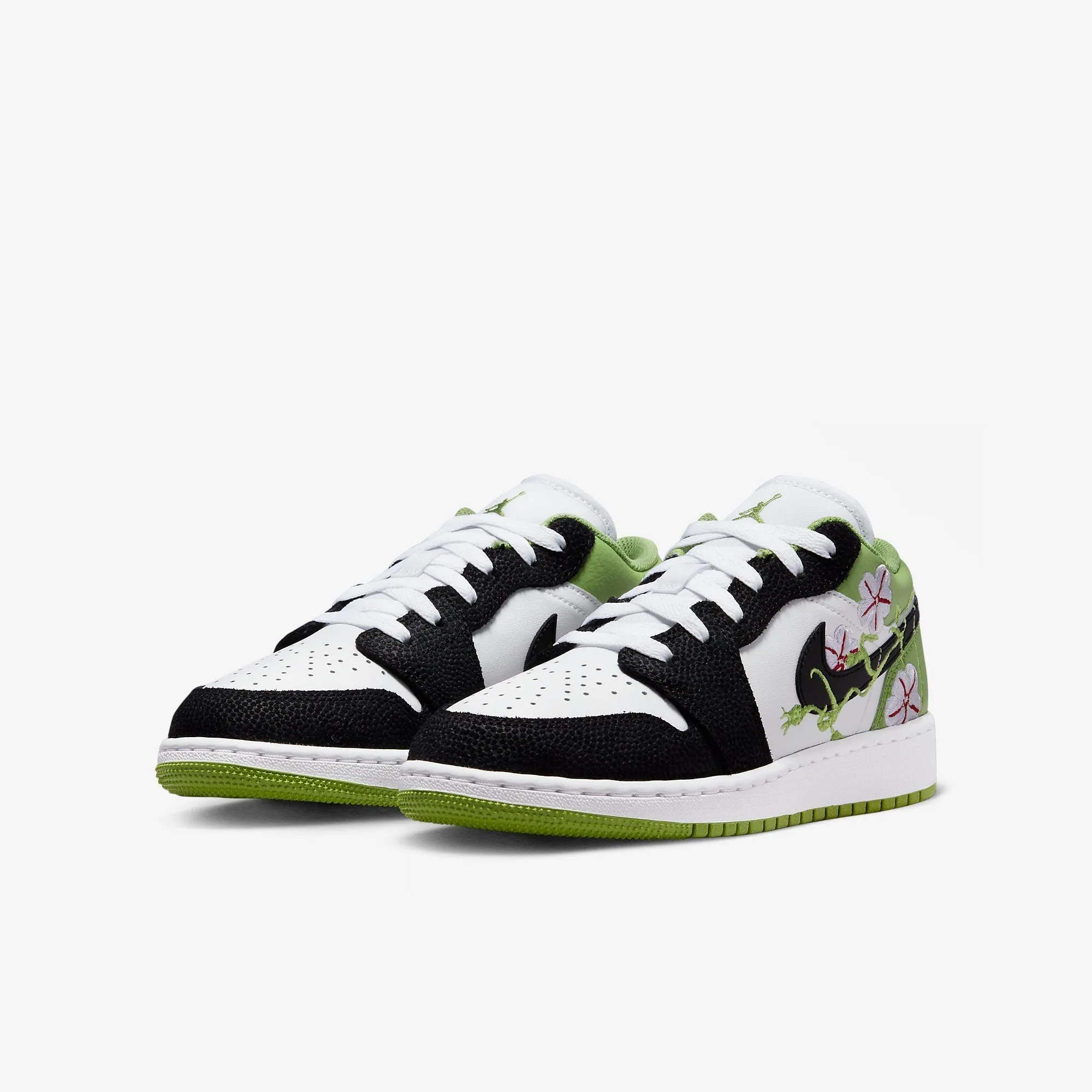 (GS) Air Jordan 1 Low SE 'Floral Vines' (2022) DQ8389-100