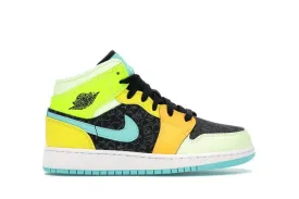 (GS) Air Jordan 1 Mid SE 'Clover' (2020) BQ6931-307