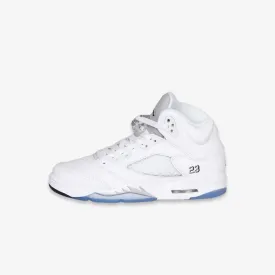 (GS) Air Jordan 5 Retro 'White Metallic' (2015) 440888-130