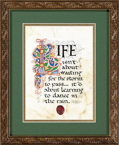 In Our Home Framed Print