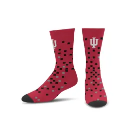 Indiana Hoosiers Digi Crew Socks