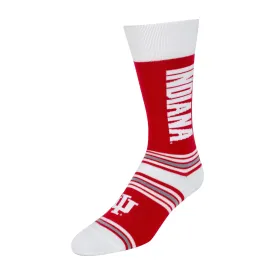 Indiana Hoosiers Go Team Indiana Socks