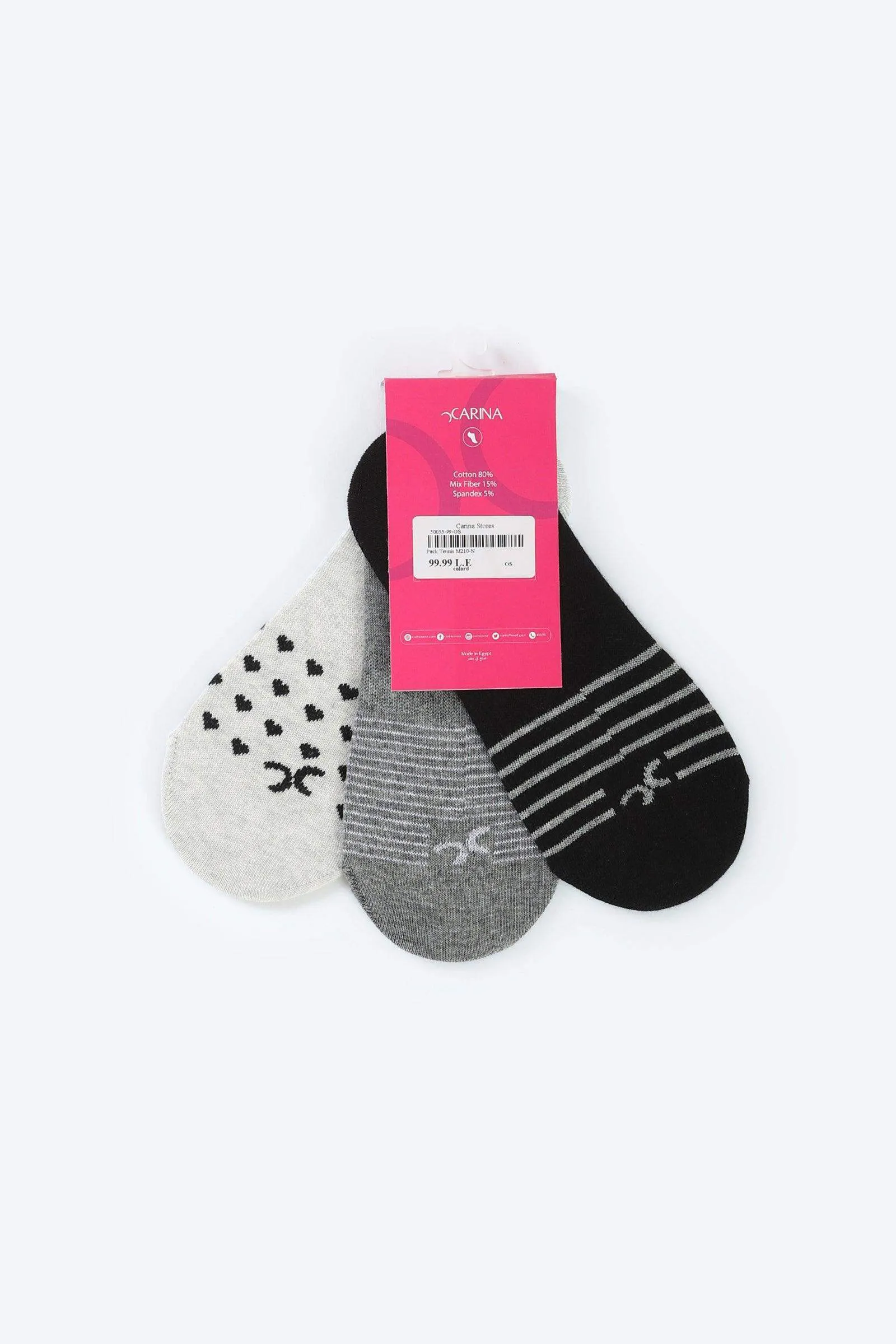 Invisible Socks - 3 Pairs