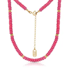 It's A Mood Necklace - Pink