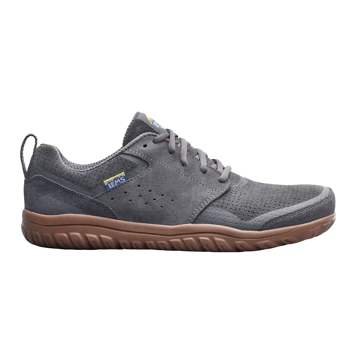 Lems Primal Zen Suede Sneaker - Graphite