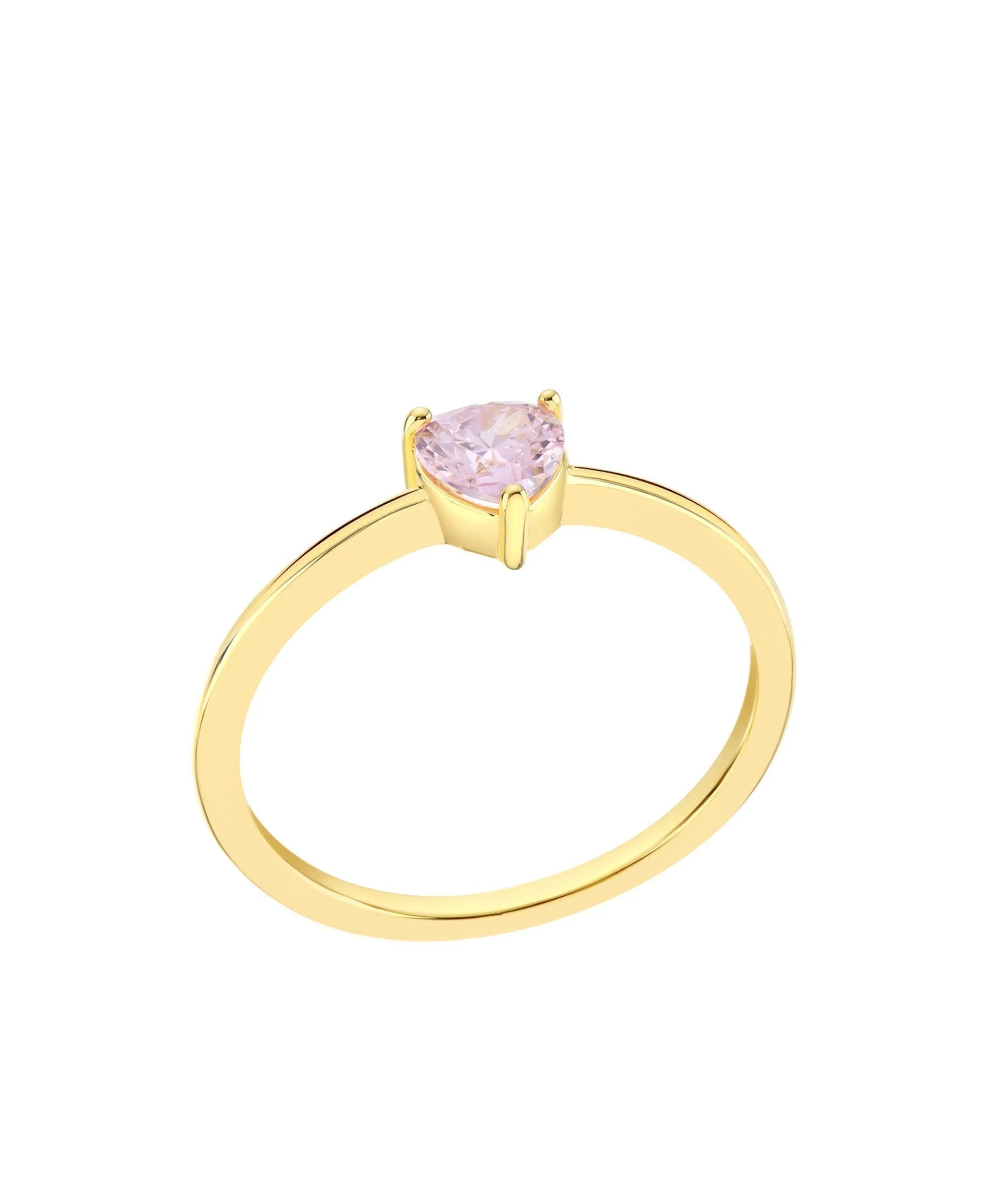 Luv Ring Rose 18ct Gold Plated