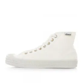 Novesta Star Dribble Canvas Hi-top Trainers - White