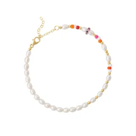 Pearl Beaded Anklet