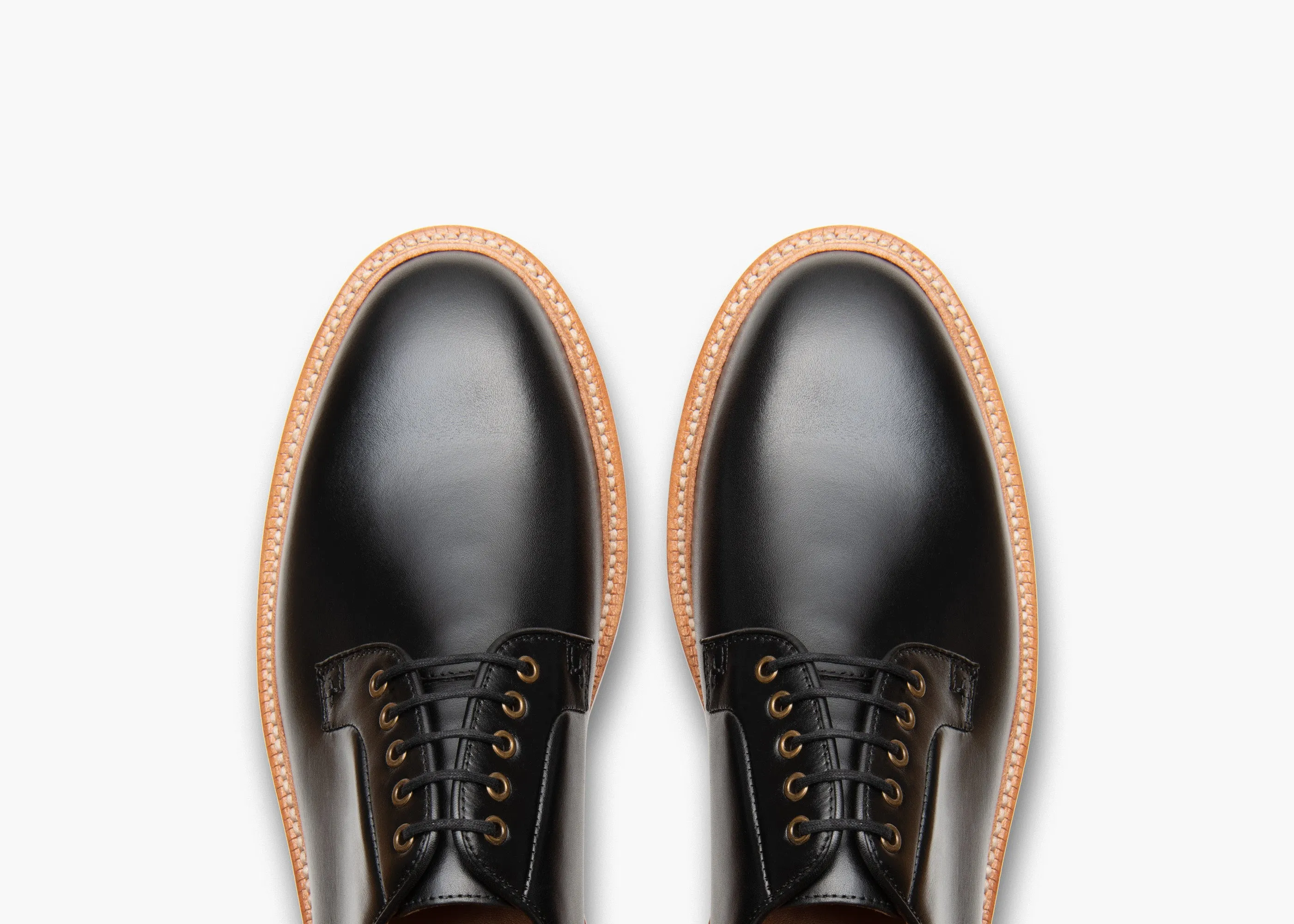 Plain Toe Black Calf