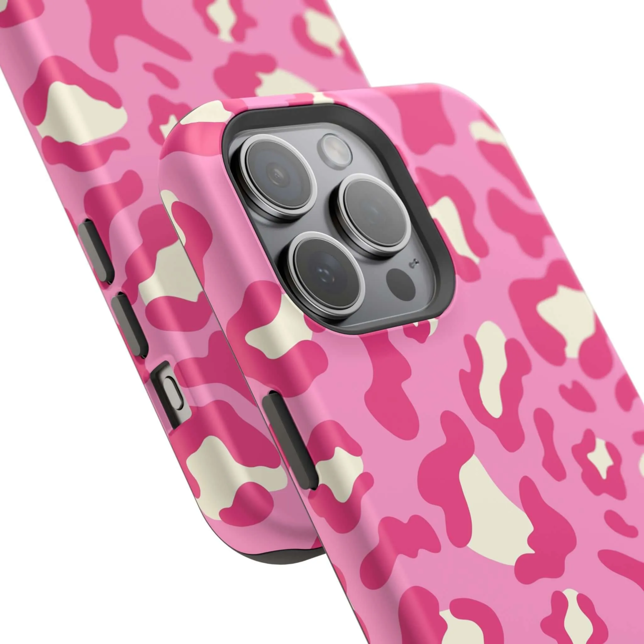 Preppy Cheetah | Pink Case