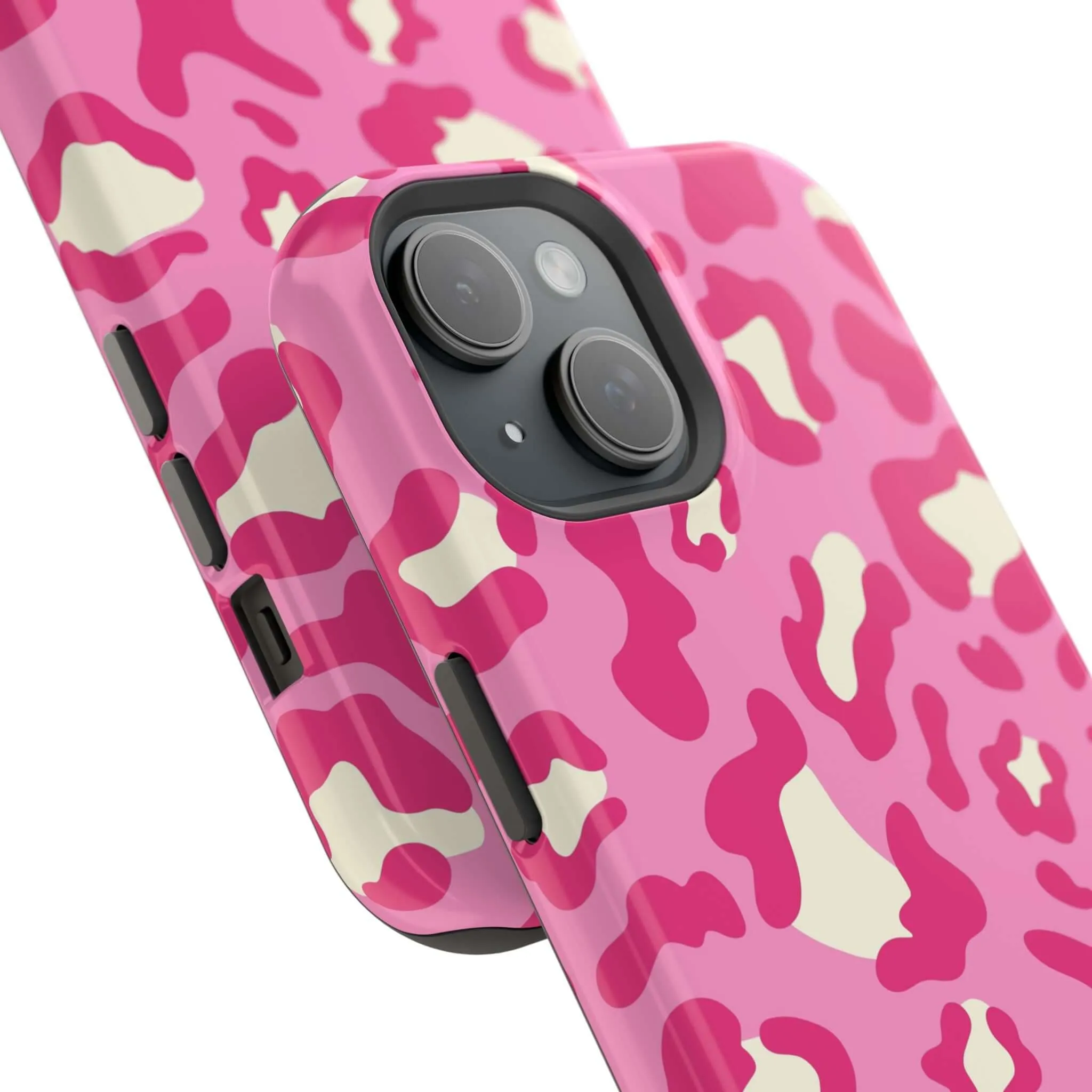 Preppy Cheetah | Pink Case