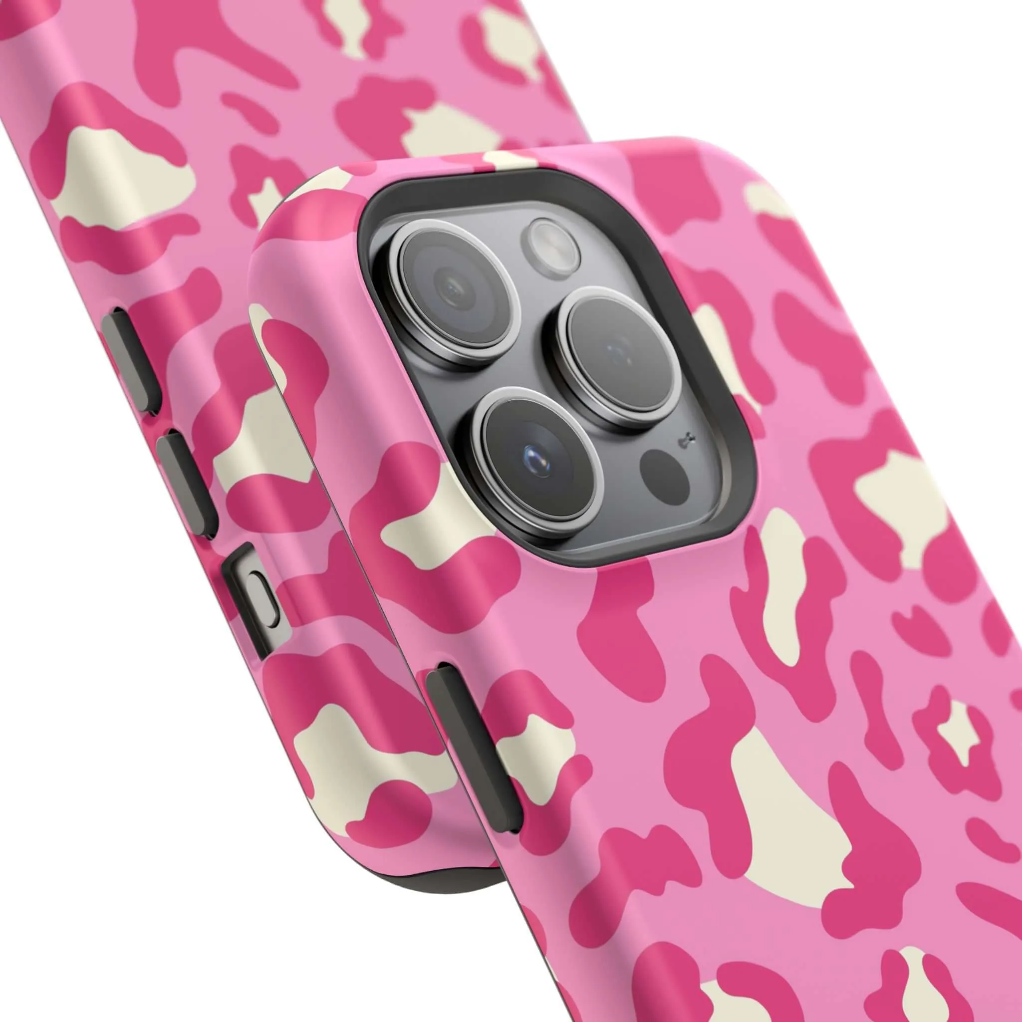 Preppy Cheetah | Pink Case