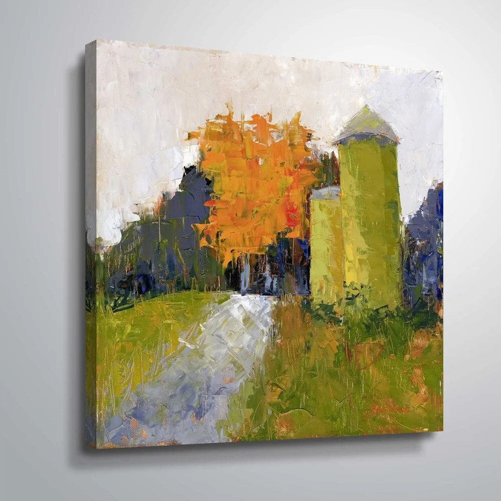 " Silos" Gallery Wrapped Canvas