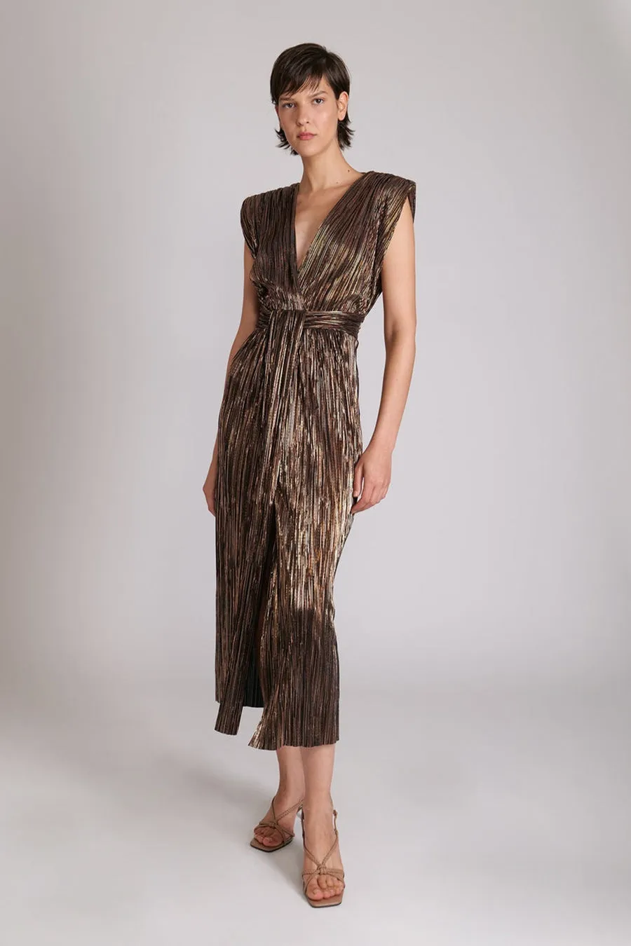 Sabina Musayev Margo Dress - Copper