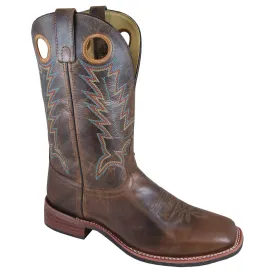 Smoky Mountain Men's Blake 11" Bomber Tan/Brown Cowboy Boot