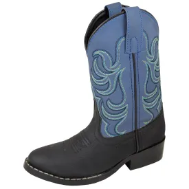 Smoky Mountain Toddler Monterey Black/Blue Cowboy Boot